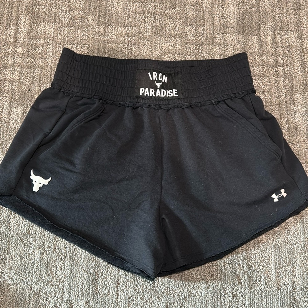 Iron paradise cotton shorts